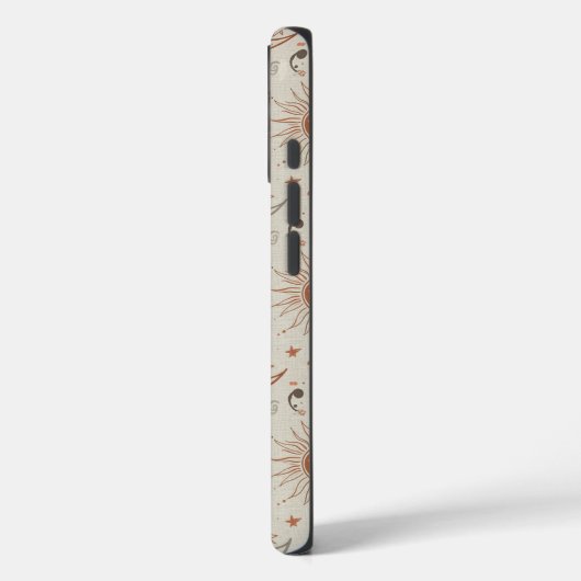 Boho Zon- en Maanpatroon Case-Mate iPhone Case (Achterkant / Links)