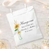 Boho Zonnebloem Geel Bloemen Bruiloft Kater Kit Bedankzakje (Geknipt)