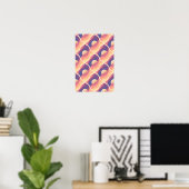 Boho Zonsondergang Poster (Thuiskantoor)