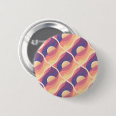 Boho Zonsondergang Ronde Button 5,7 Cm (Voorkant /achterkant)