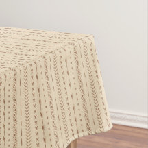 Boho Zuidwestelijke Geometrische Streep Warm Neutr