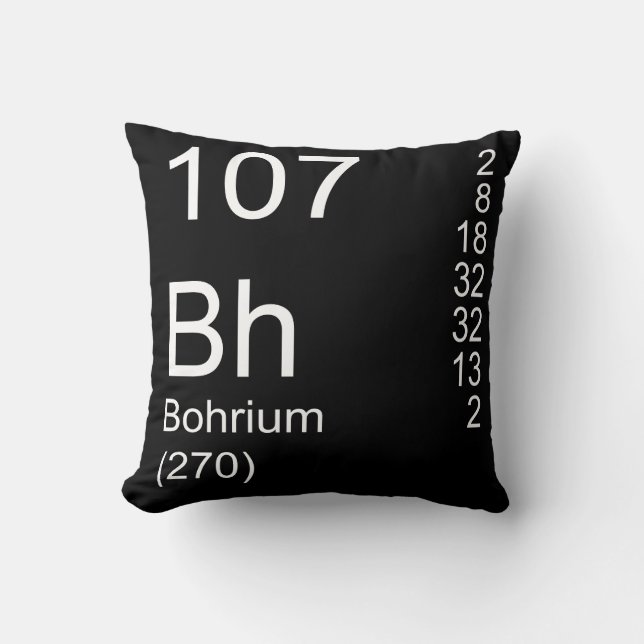 Bohrium Kussen (Voorkant)