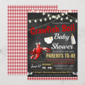 Boil Beer Baby shower Invitation Kaart (Voorkant / Achterkant)