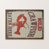 Boiled Crawfish Sign Legpuzzel (Horizontaal)