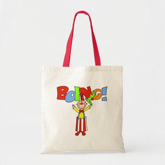 Boing Clown Tote Bag (Voorkant)