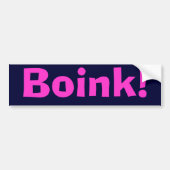Boink! Bumpersticker (Voorkant)