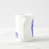 BOIRE AVEC COOL BLEU ELEPHANT MUG (Dos)