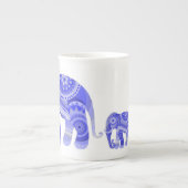 BOIRE AVEC COOL BLEU ELEPHANT MUG (Devant)