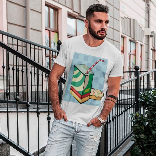 Boire Avec Un T-shirt Paille