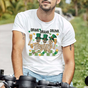 Boire Boire Drunk, T-shirt de la St Patrick's Day