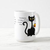 Boire Café Feline Fine - 15 oz. Mug (Devant droit)