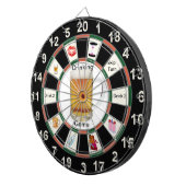 Boire Cible de flechettes Jeu 5 (Devant droit)