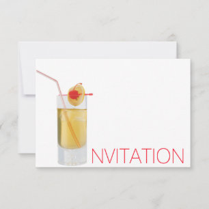 Boire Cocktail Invitation Vip Invitation