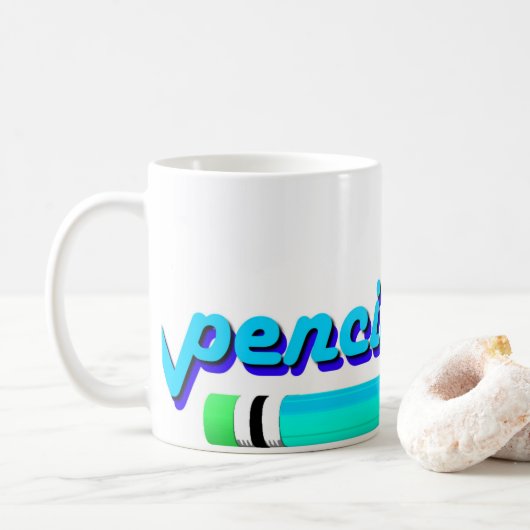 Boire Collection Café Mug (Avec donut)