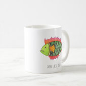 Boire comme une Mug de Poisson (Devant droit)