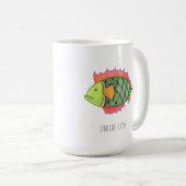 Boire comme une Mug de Poisson (Devant droit)
