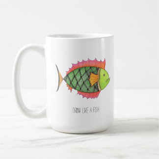 Boire comme une Mug de Poisson