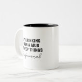 BOIRE DE JOUR D'UN MUG POUR GARDER LES CHOSES PROF (Devant gauche)