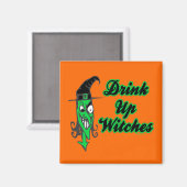 Boire des sorcières Magnets (Recto/Verso)