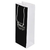 Boire des sorcières Vin Sac cadeau (Devant Angle)