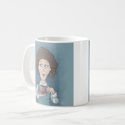 Boire du café de thé Mug (Devant gauche)