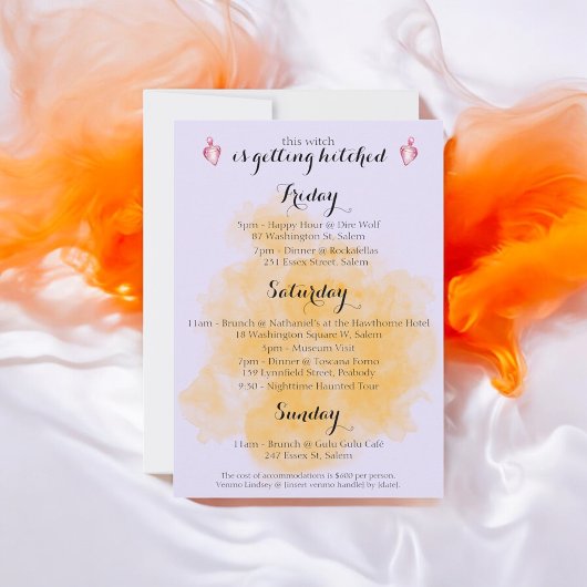 Boire la Potion de Sorcière Invitation pour Enterr