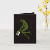 Boire le diable ~ Message de la carte / note (Fleur jaune)