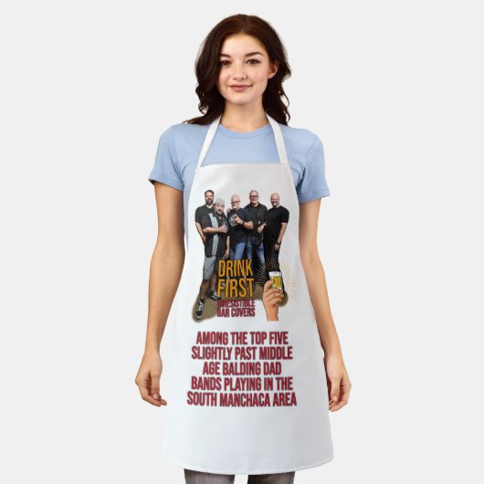 Boire le premier tablier photo (Porté)