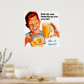 BOIRE ORANGE JUS poster (Cuisine)