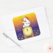 Boire Ours Polaire Stickers de la veille du Nouvel (Enveloppe)