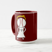 BOIRE TA FOI. AGISSEZ COMME UN S AINT. MUG (Devant gauche)