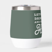 Boire Vin Parler de Chevaux Amusants Equestrio (Avant)