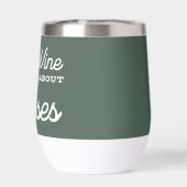 Boire Vin Parler de Chevaux Amusants Equestrio (Arrière)