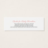 Bois Animaux Baby shower de verdure Demande de rés (Dos)