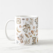 Bois Animaux Café Mug (Gauche)