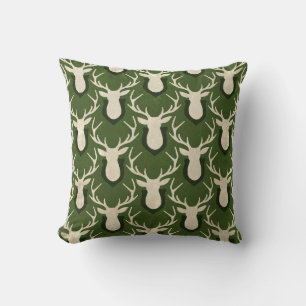 Bois Animaux Cerfs Coussin de cerfs