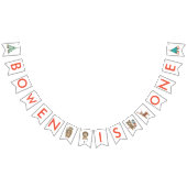 Bois Animaux Fête Bunting Pennant Bannière (Tout)