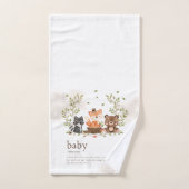 Bois Animaux Nourriture bébé Signification (Serviette à main)