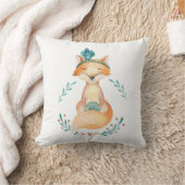 Bois Animaux Renard Coussin décoratif (Couverture)