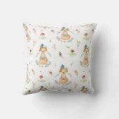 Bois Animaux Renard Coussin décoratif (Verso)