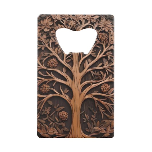Bois australiens : 3D Warah Tree Wood Print, (Devant)