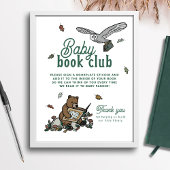 Bois Baby Book Club Douche Activité Tableau Signal
