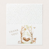 Bois bébé garçon douche Merci pliable voitures (Outside Unfolded)