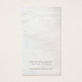 Bois blanc rustique Ajouter un écran de logo (Dos)