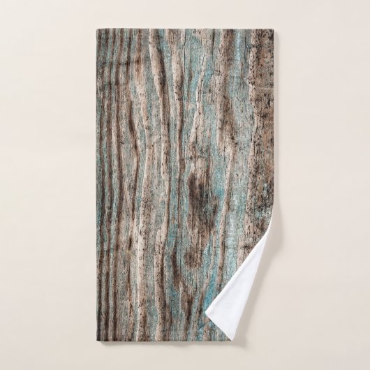 Bois bleu vintage (Serviette à main)