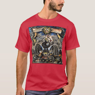 Bois bloc d'impression Alchimie classique TShirt