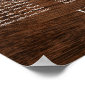 Bois Brown foncé et lumières Tableau de siège de l (Coin)