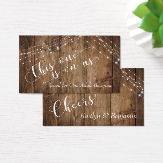 Bois Brown rustique & Chaînes légères Billets de b (Bureau)