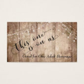 Bois Brown rustique pâle avec lumière Billets de b (Devant)