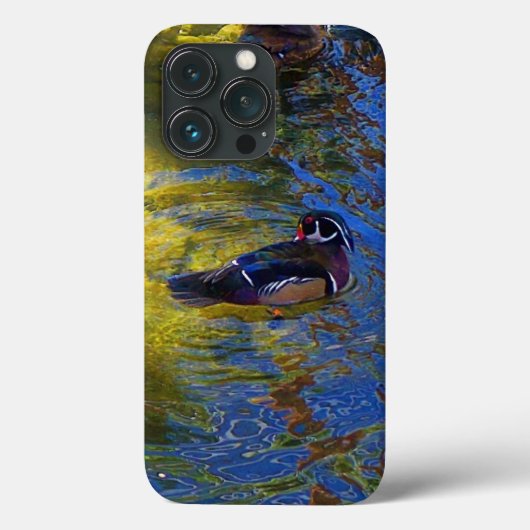 Bois canard #2 iPhone 13 Pro Coque (Verso)